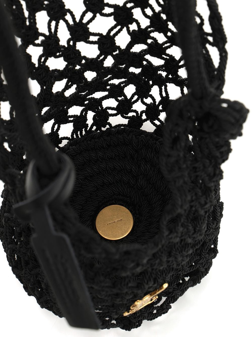 Saint Laurent Women Crochet Hobo Bag SAINT LAURENT