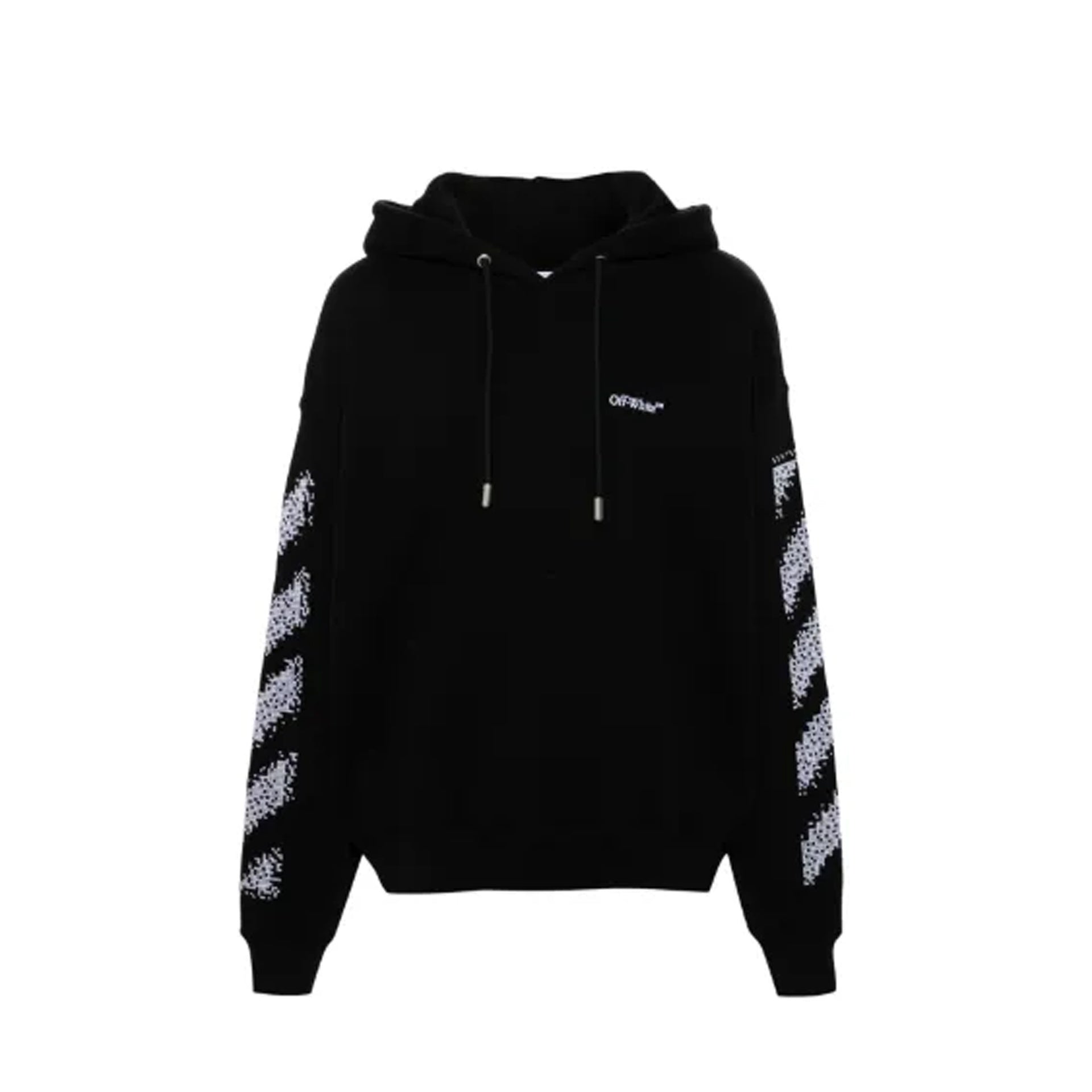 Off-White Pixel Diag Skate Hooded Sweatshirt Men OFF-WHITE