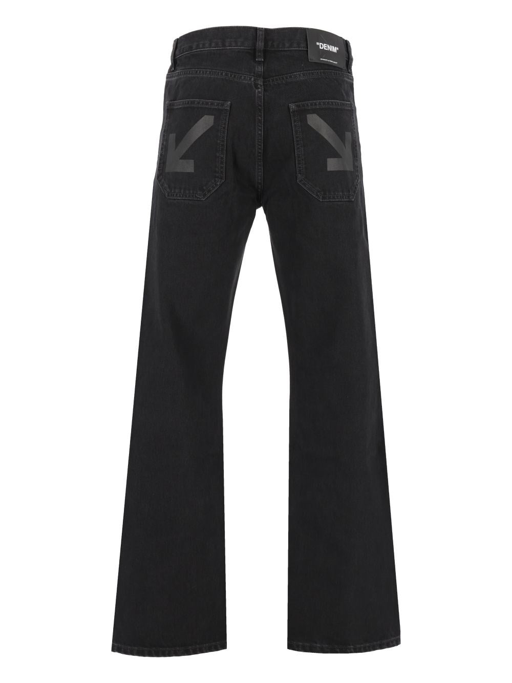 Off-White Men Half Arrow Slim-Fit Relaxed Jeans OFF-WHITE