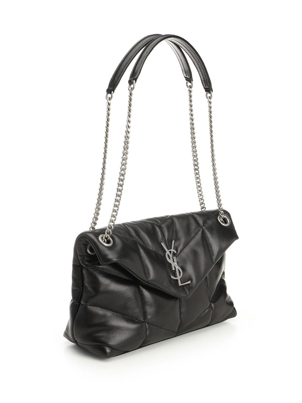 Saint Laurent Women "Lou Lou Puffer" Small Shoulder Bag SAINT LAURENT
