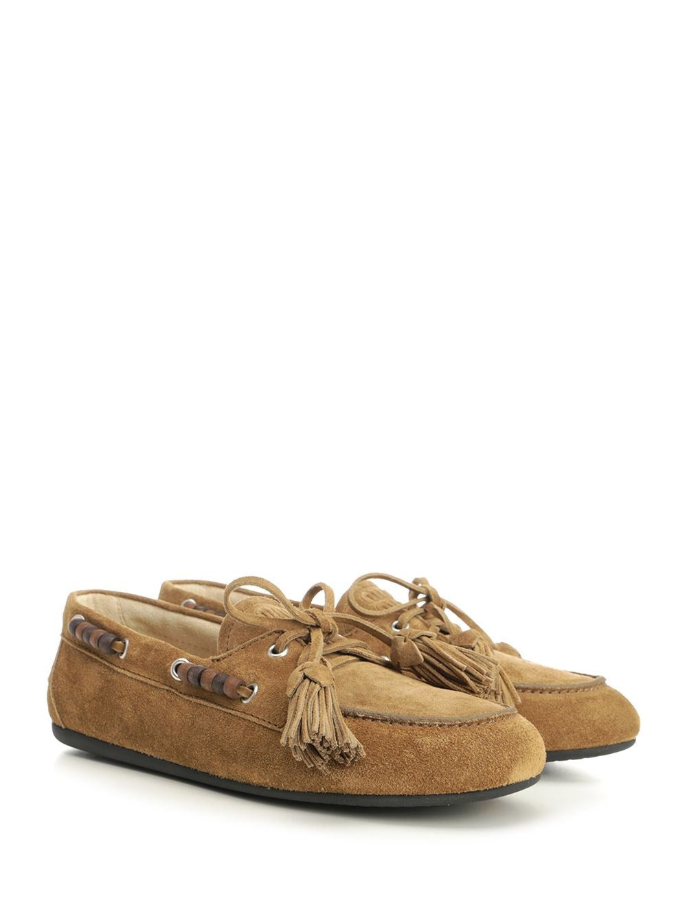 Miu Miu Women “Deck” Suede Loafers MIU MIU