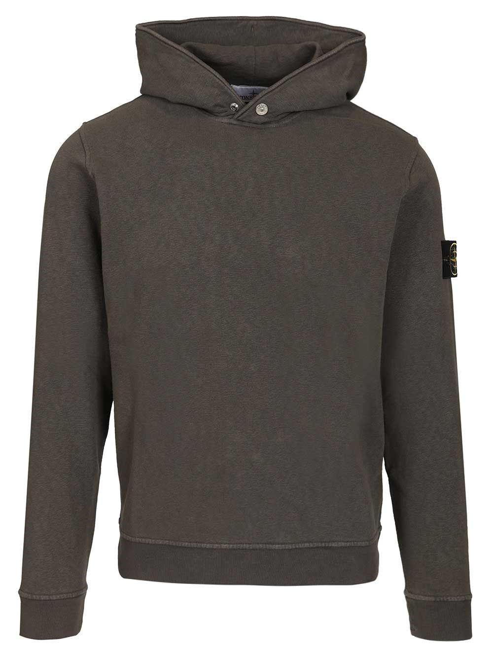 Stone Island Men Malfilé Cotton Sweatshirt STONE ISLAND