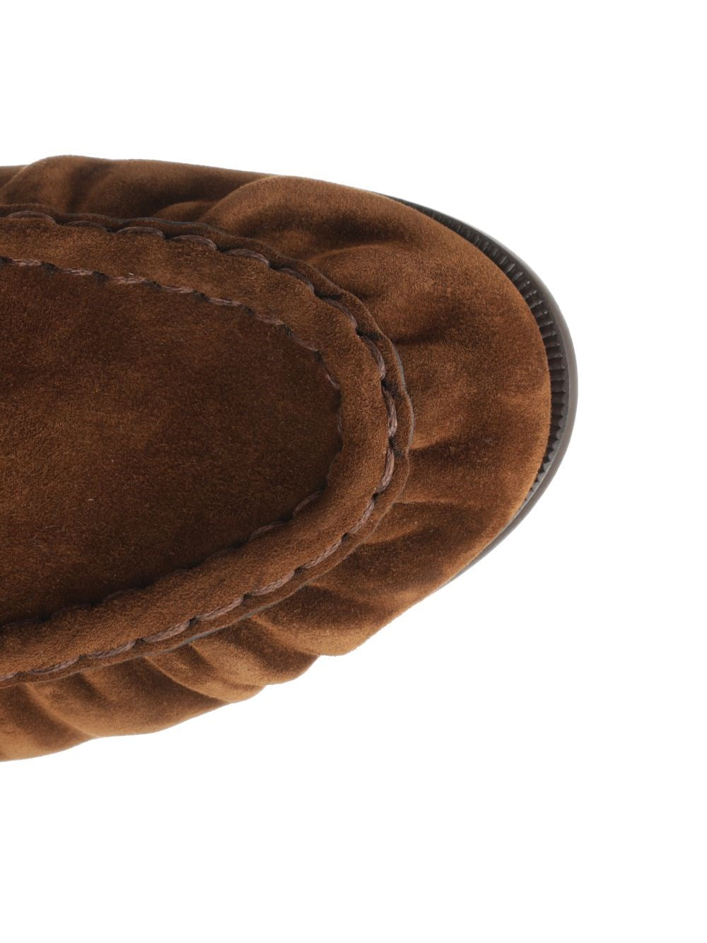 Saint Laurent Men Le Loafer Suede Moccasin SAINT LAURENT