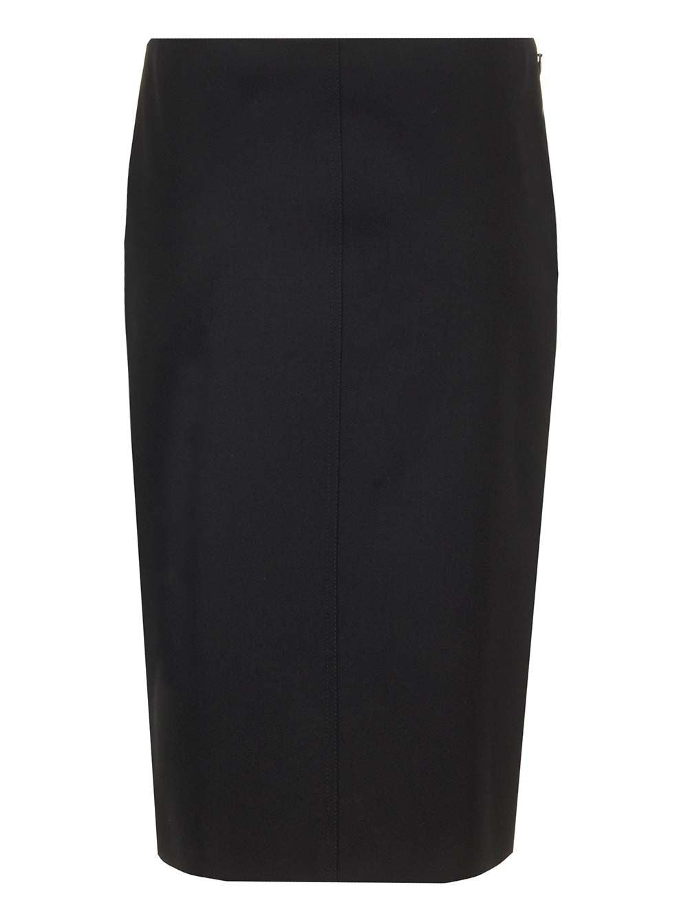 Givenchy Women Wool Midi Skirt GIVENCHY