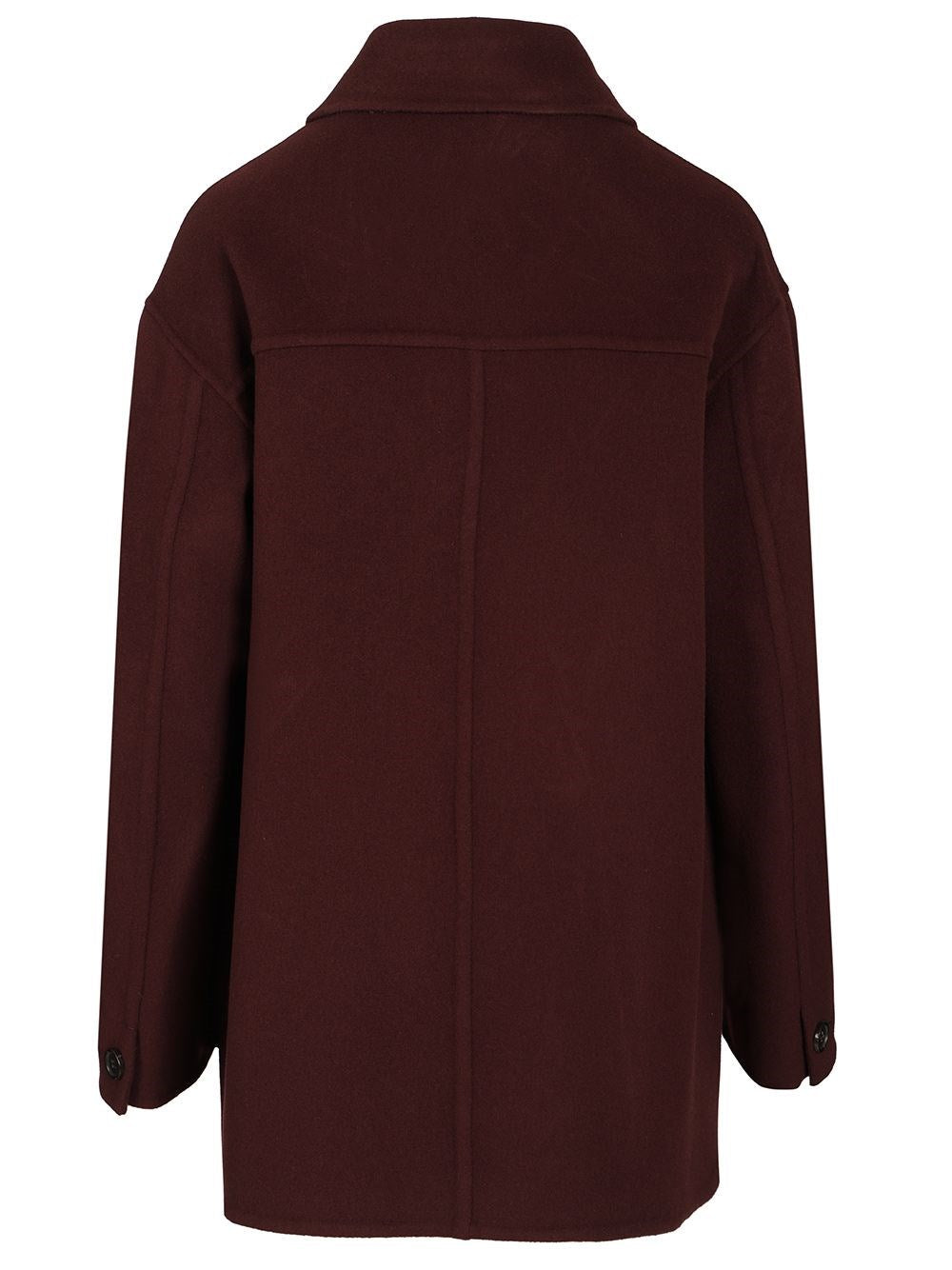 'S Max Mara Women Short Wool Drap Coat S MAX MARA