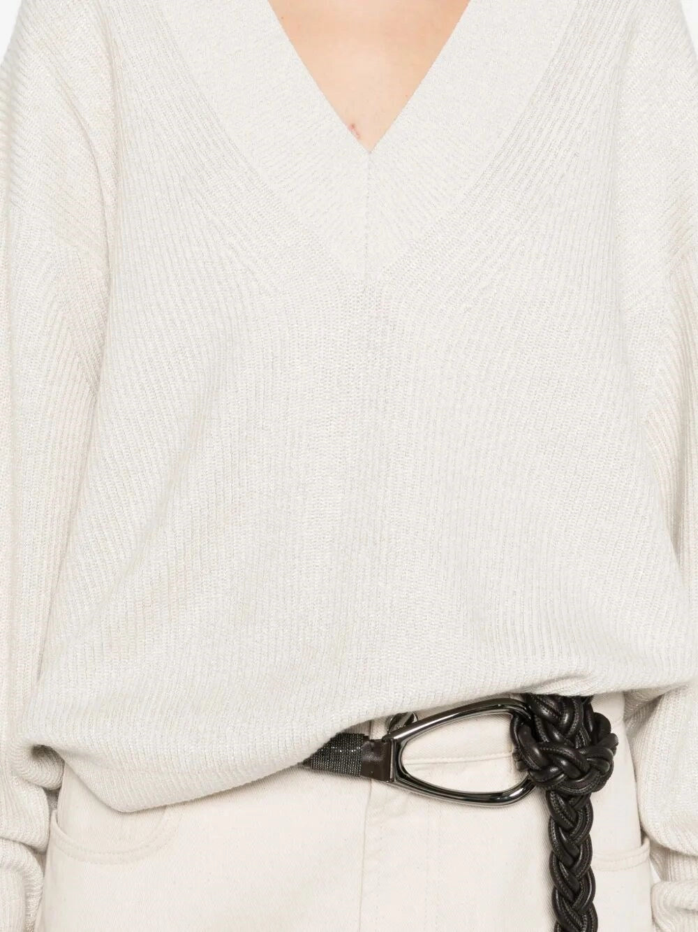 Brunello Cucinelli Women Sparkling Cashmere Sweater BRUNELLO CUCINELLI