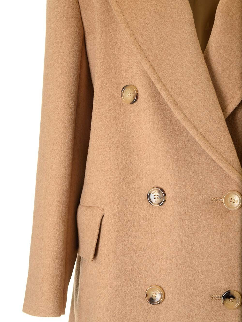 Max Mara Women "Fungo" Militar-Style Coat