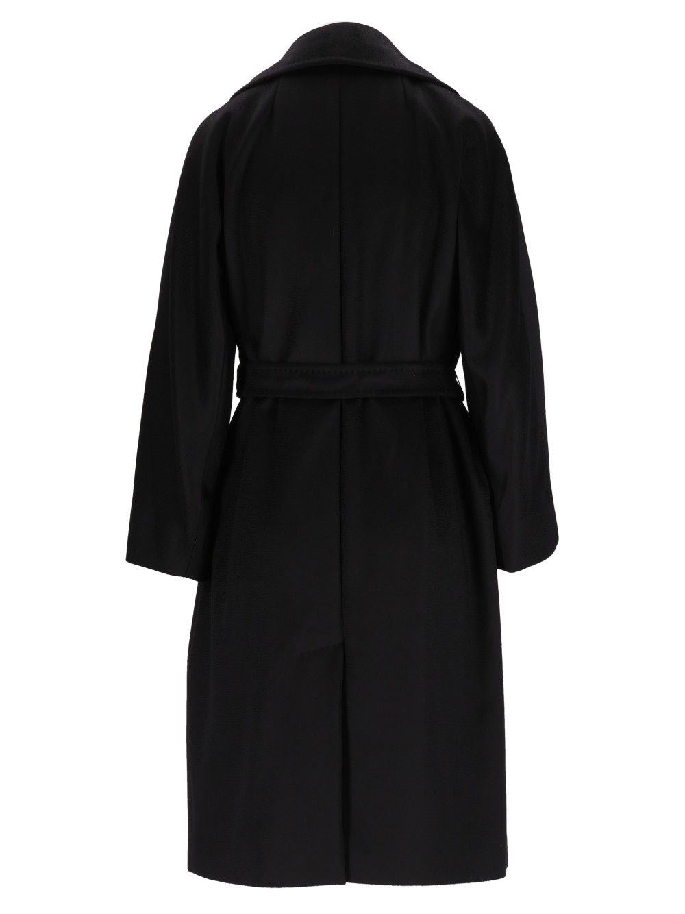 Weekend Max Mara Women Resina Drap Wool Long Coat Double Breast WEEKEND MAX MARA