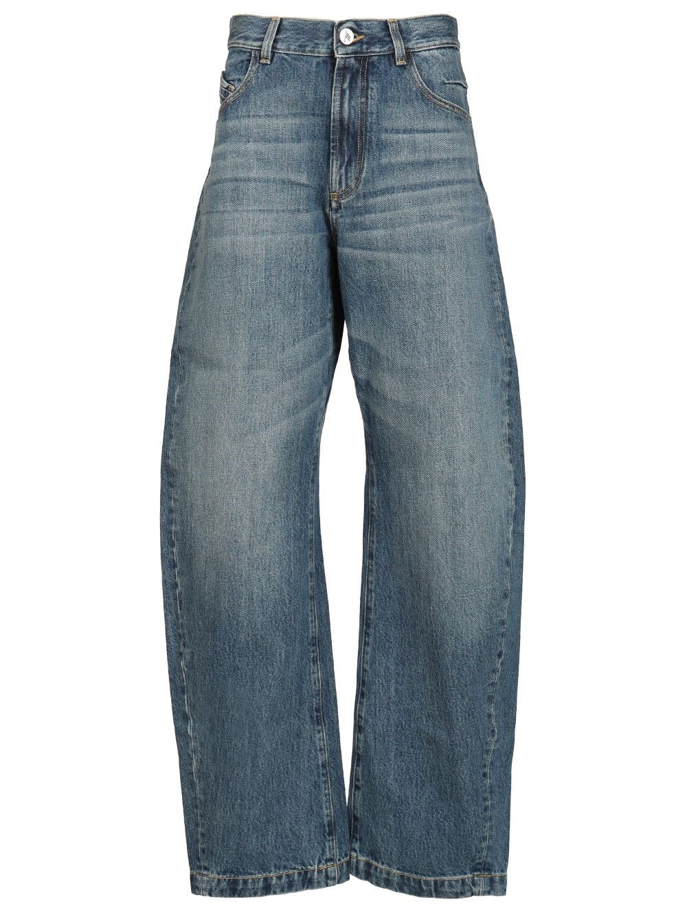 The Attico Women Denim Trousers THE ATTICO