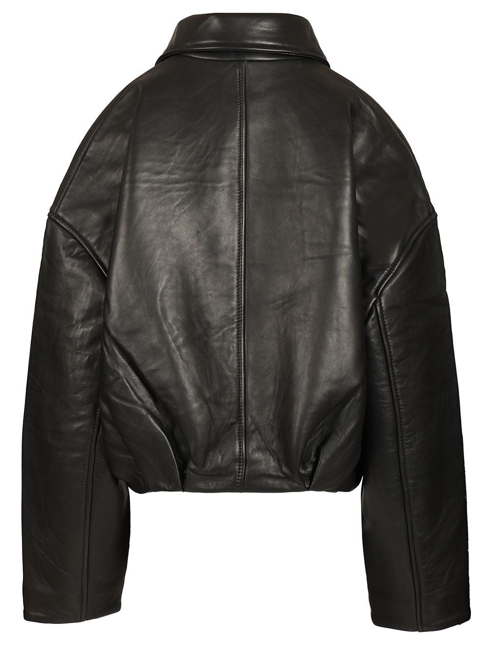Rotate Women Boxy Leather Jacket ROTATE