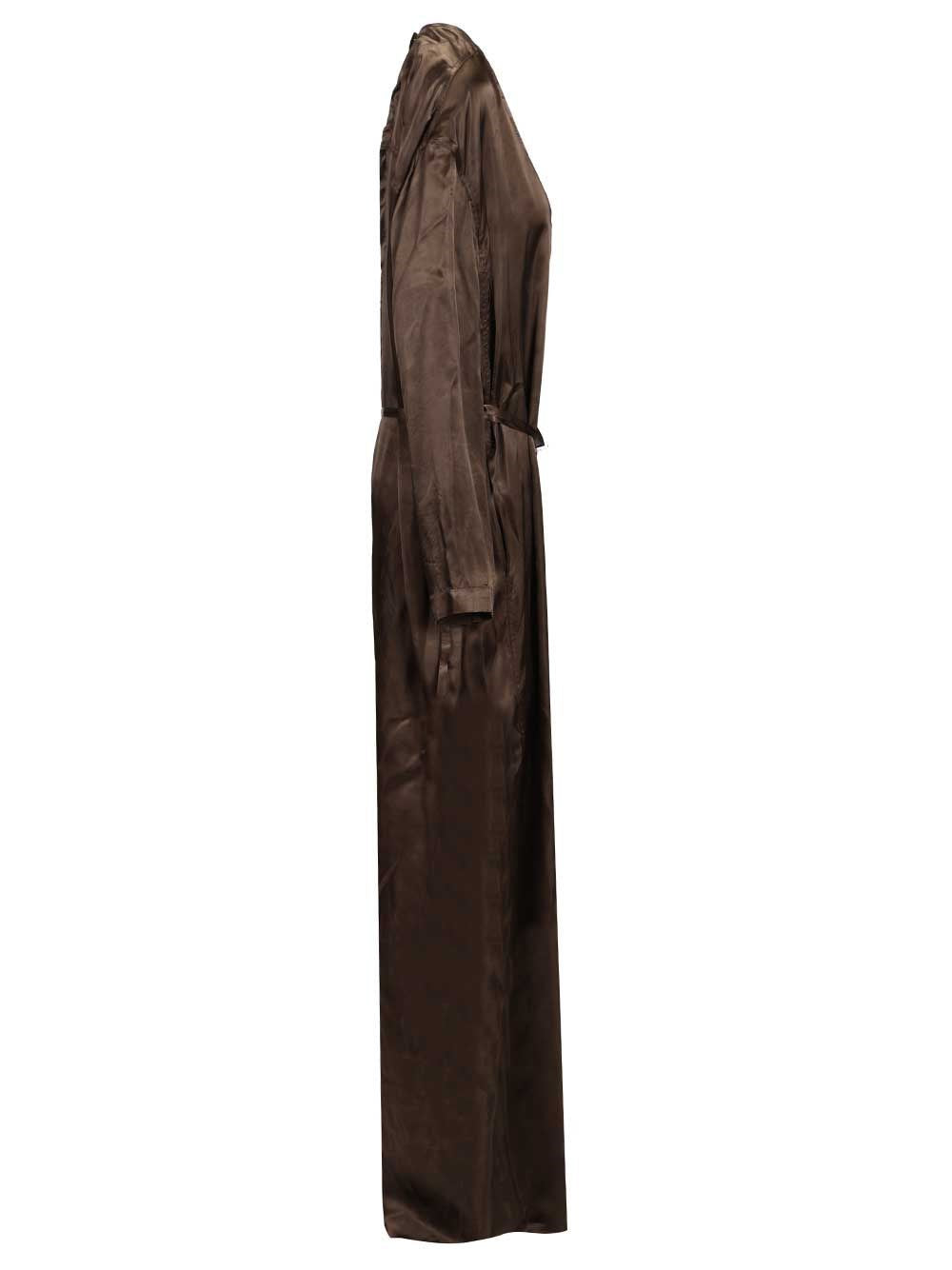 Rick Owens Women Long-Sleeved Jumpsuit RICK OWENS