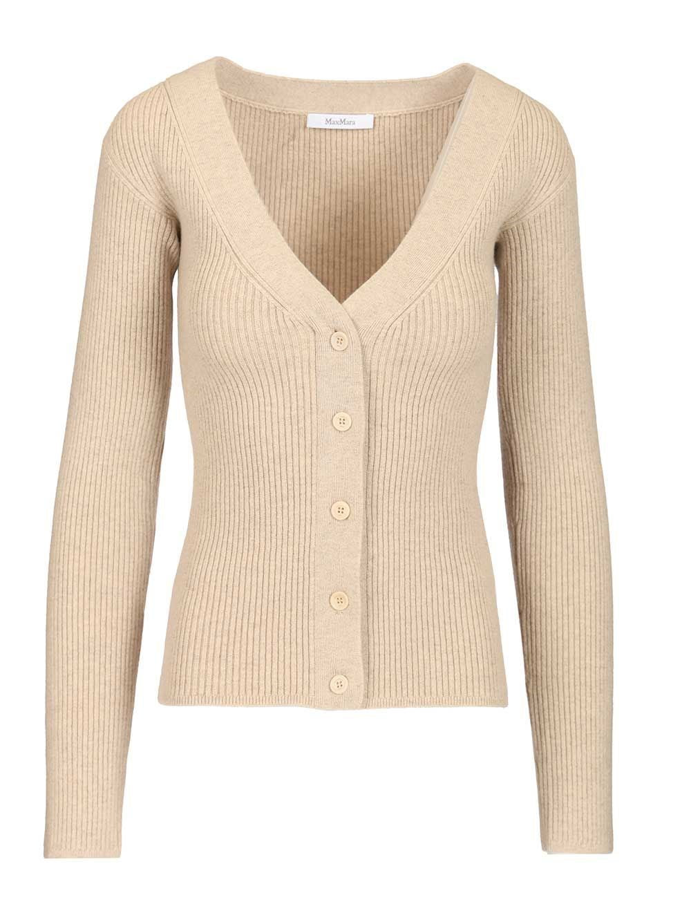 Max Mara Women Gioiosa Ribbed Cardigan MAX MARA