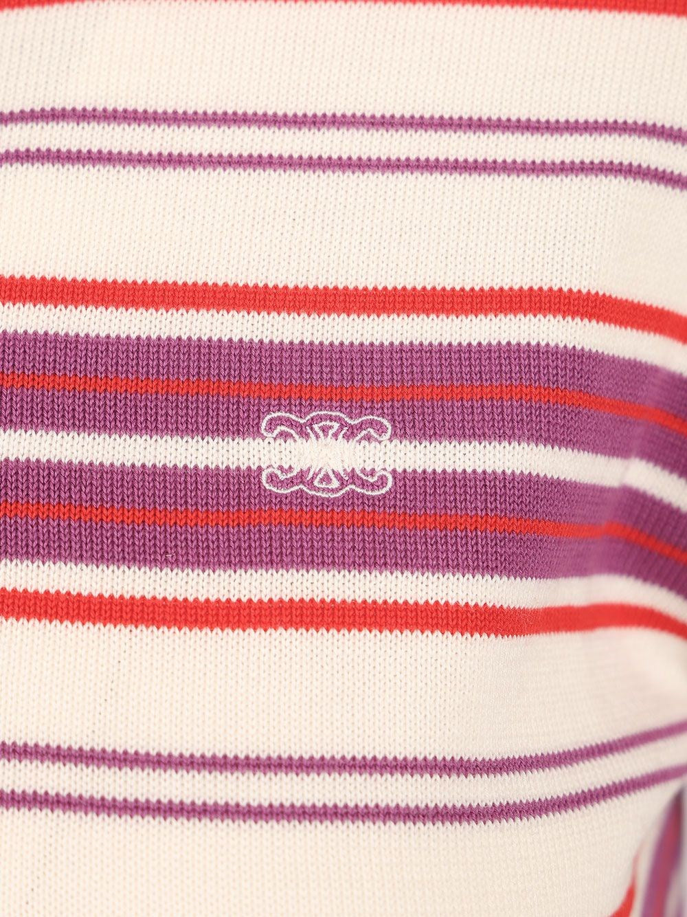 Celine Women Knitted Cotton Polo Shirt CELINE