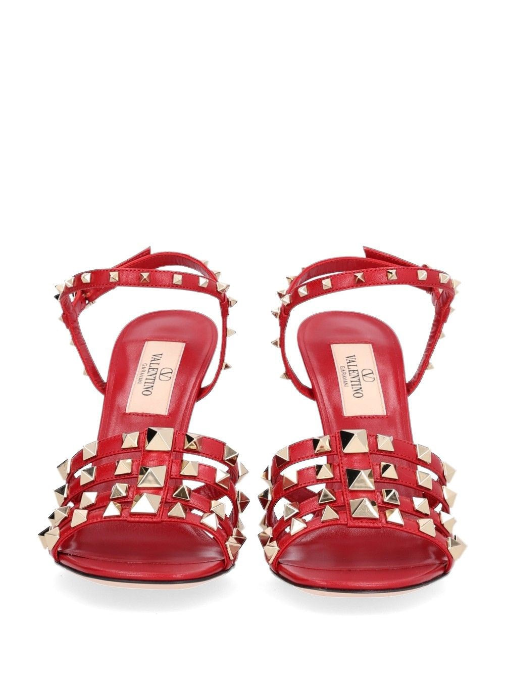 Valentino Garavani Women Rockstud Kidskin Sandal 100Mm VALENTINO GARAVANI