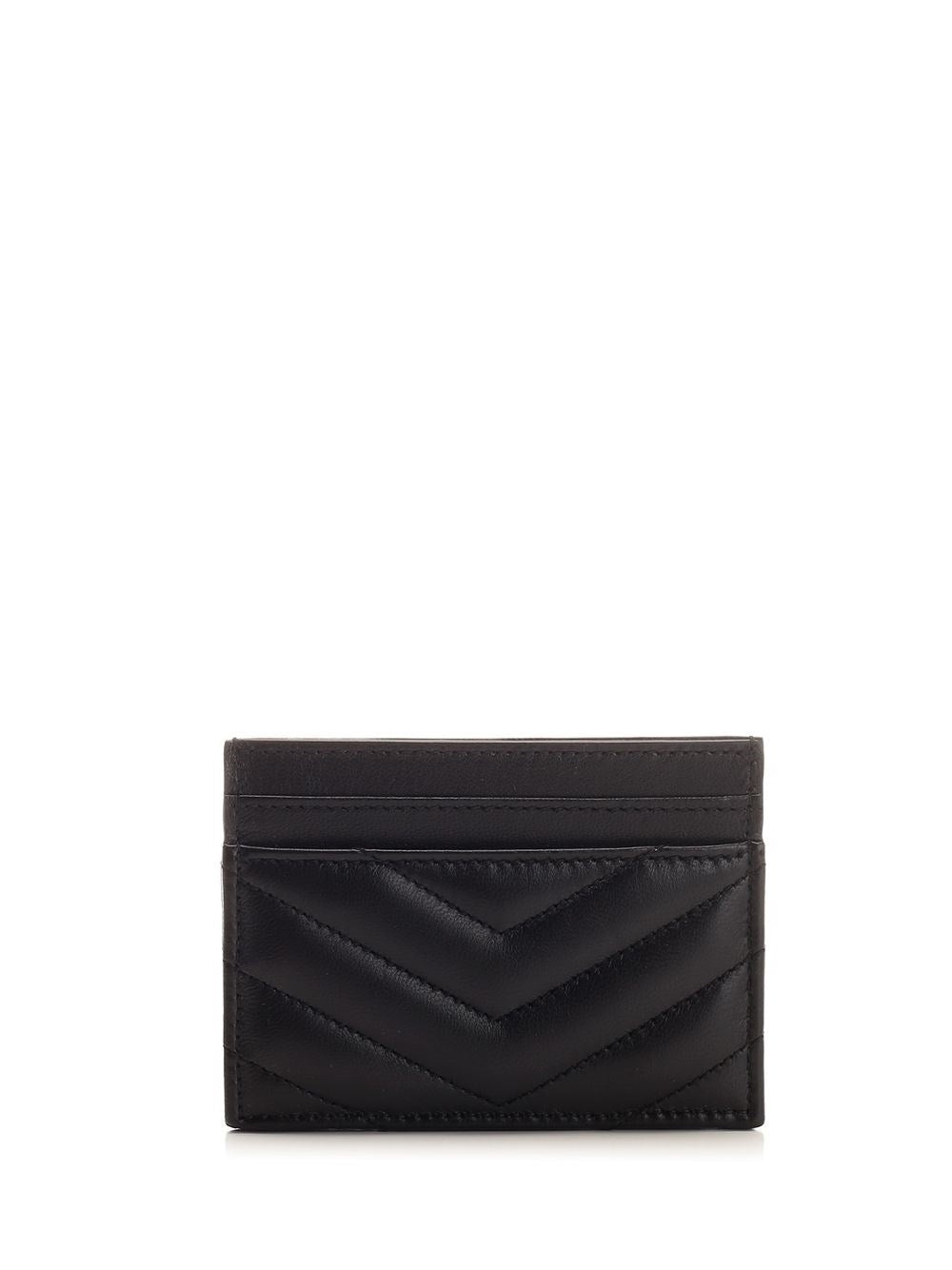 Saint Laurent Women Monogram Card Case SAINT LAURENT