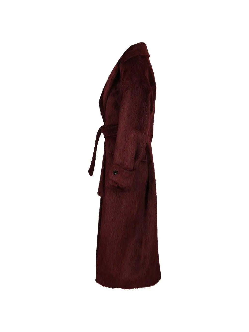 Max Mara Women Long Coat In Alpaca And Wool MAX MARA