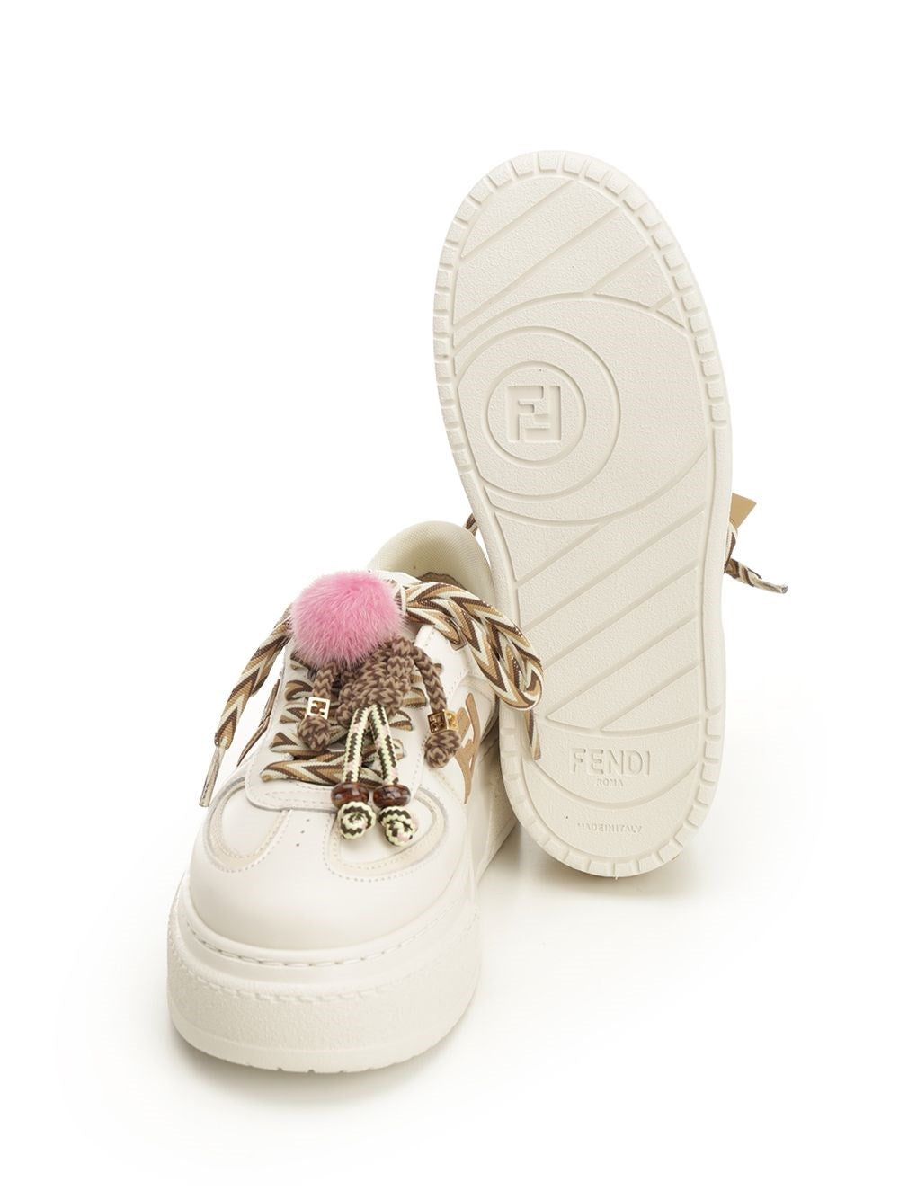 Fendi Women "Fendi Match" Lace-Up Sneaker FENDI