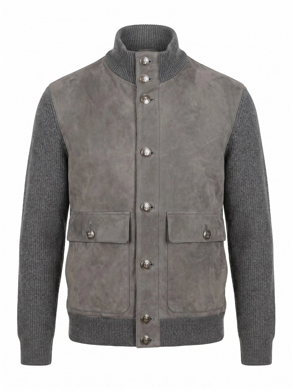 Brunello Cucinelli Men Leather Jacket BRUNELLO CUCINELLI