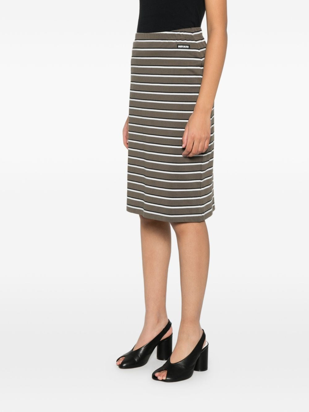 Rotate Women Jersey Midi Skirt ROTATE