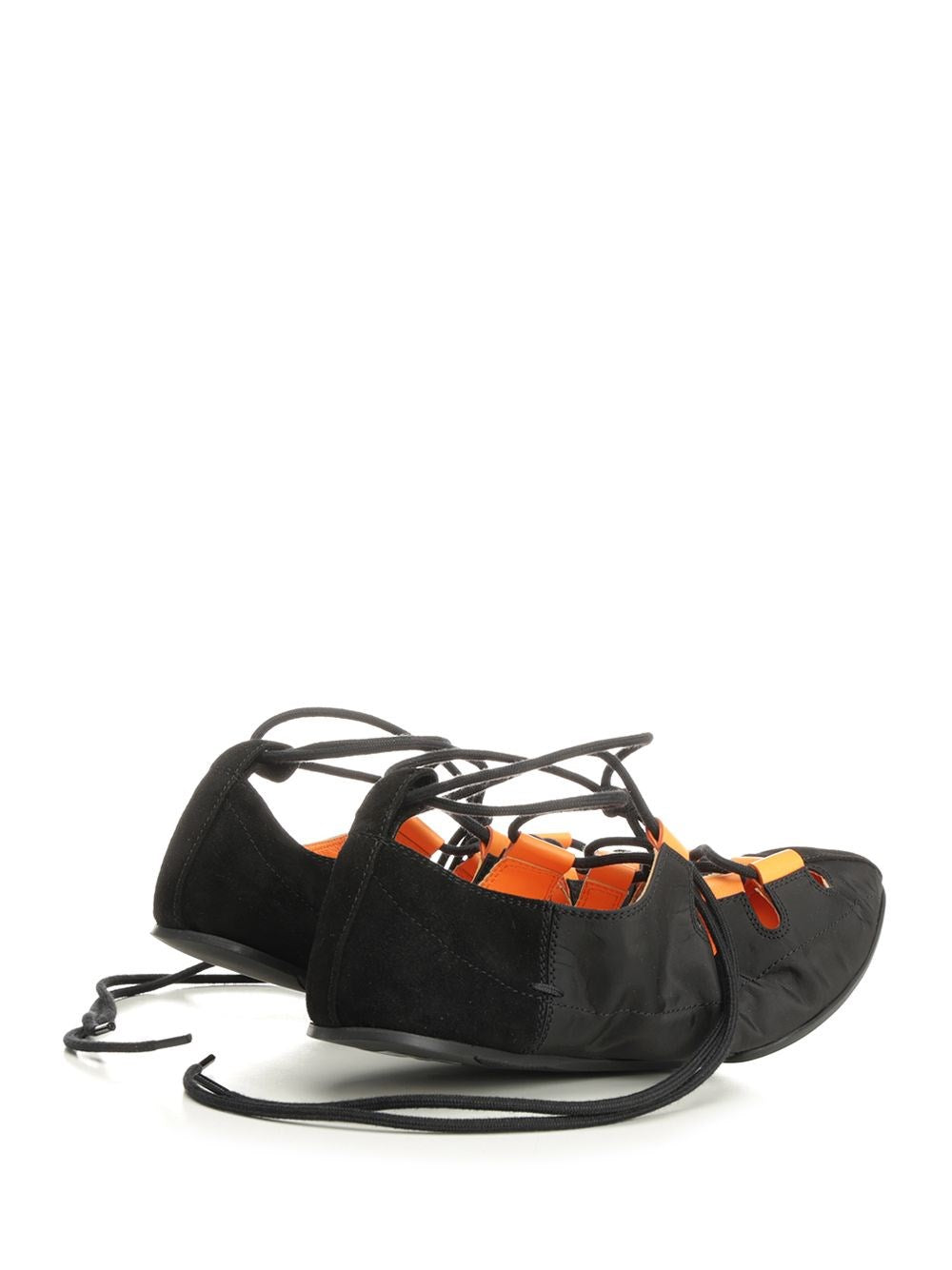Alaïa Women Ballerine Con Lacci Riciclati ALAIA