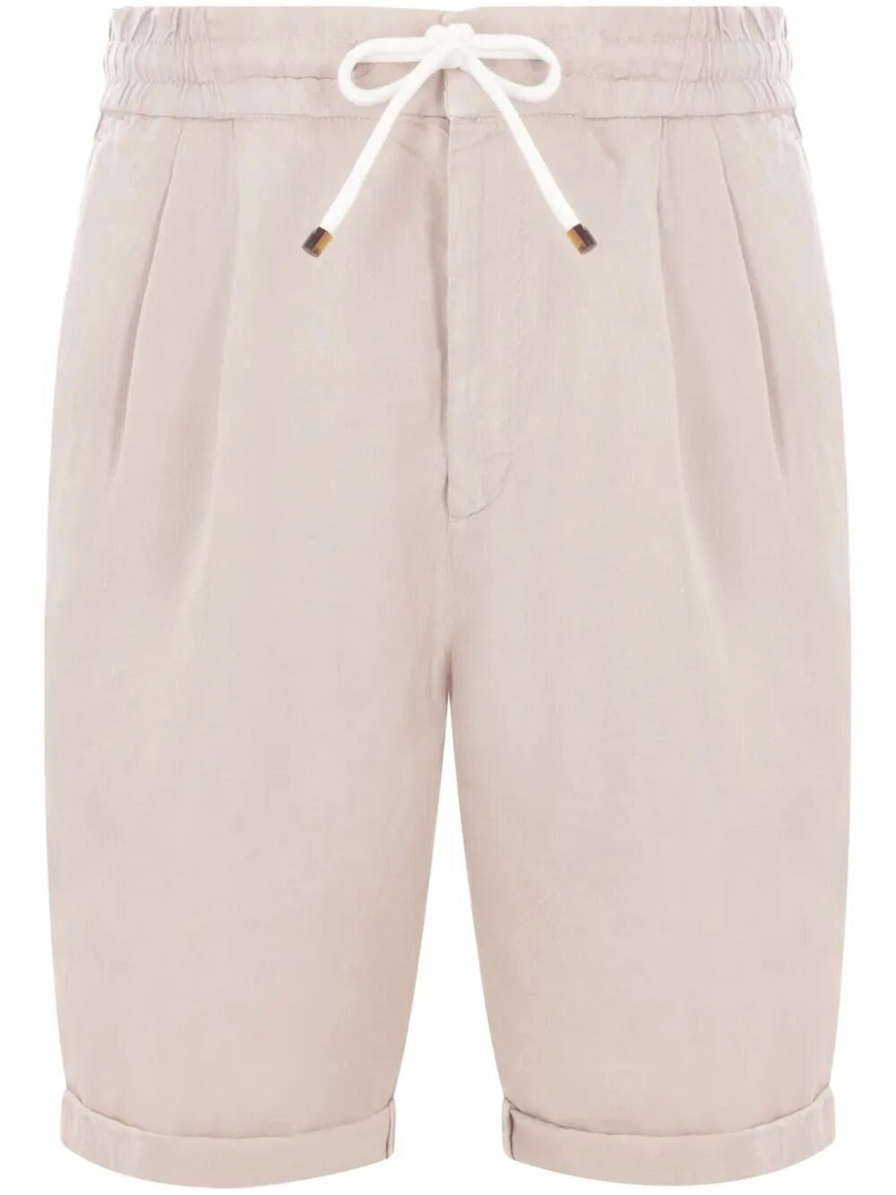 Brunello Cucinelli Men Linen Bermuda BRUNELLO CUCINELLI