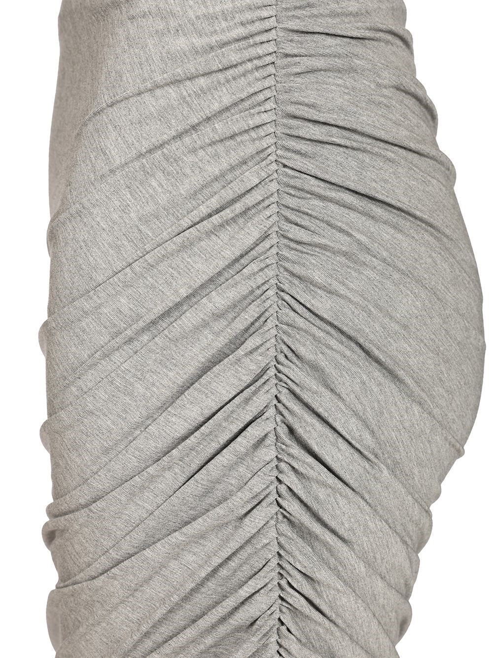 The Attico Women Gathered Midi Skirt THE ATTICO