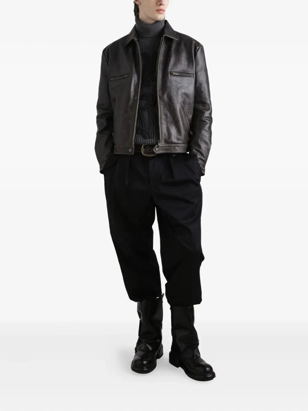 Dolce & Gabbana Men Long Sleeve Turtle-Neck Sweater DOLCE & GABBANA