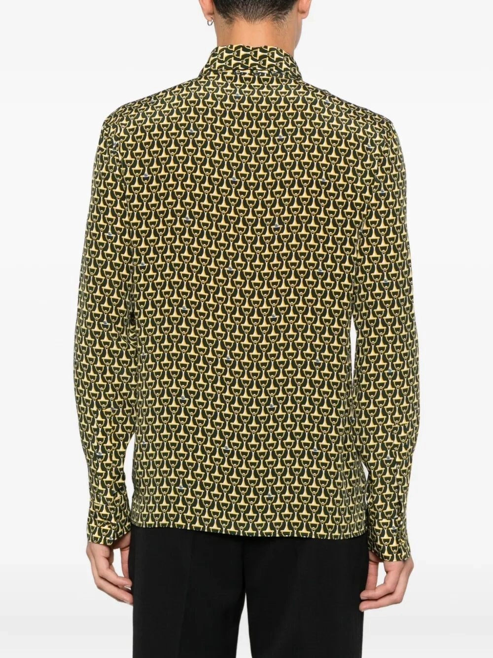 Gucci Men Classic Skinny `Horsebit` Shirt