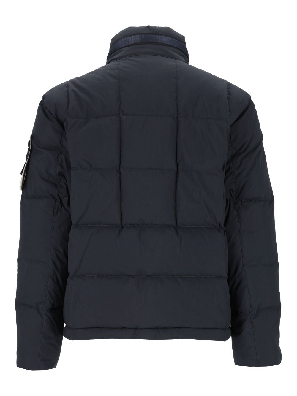 Stone Island Men Quilted Down Jacket With Hood STONE ISLAND