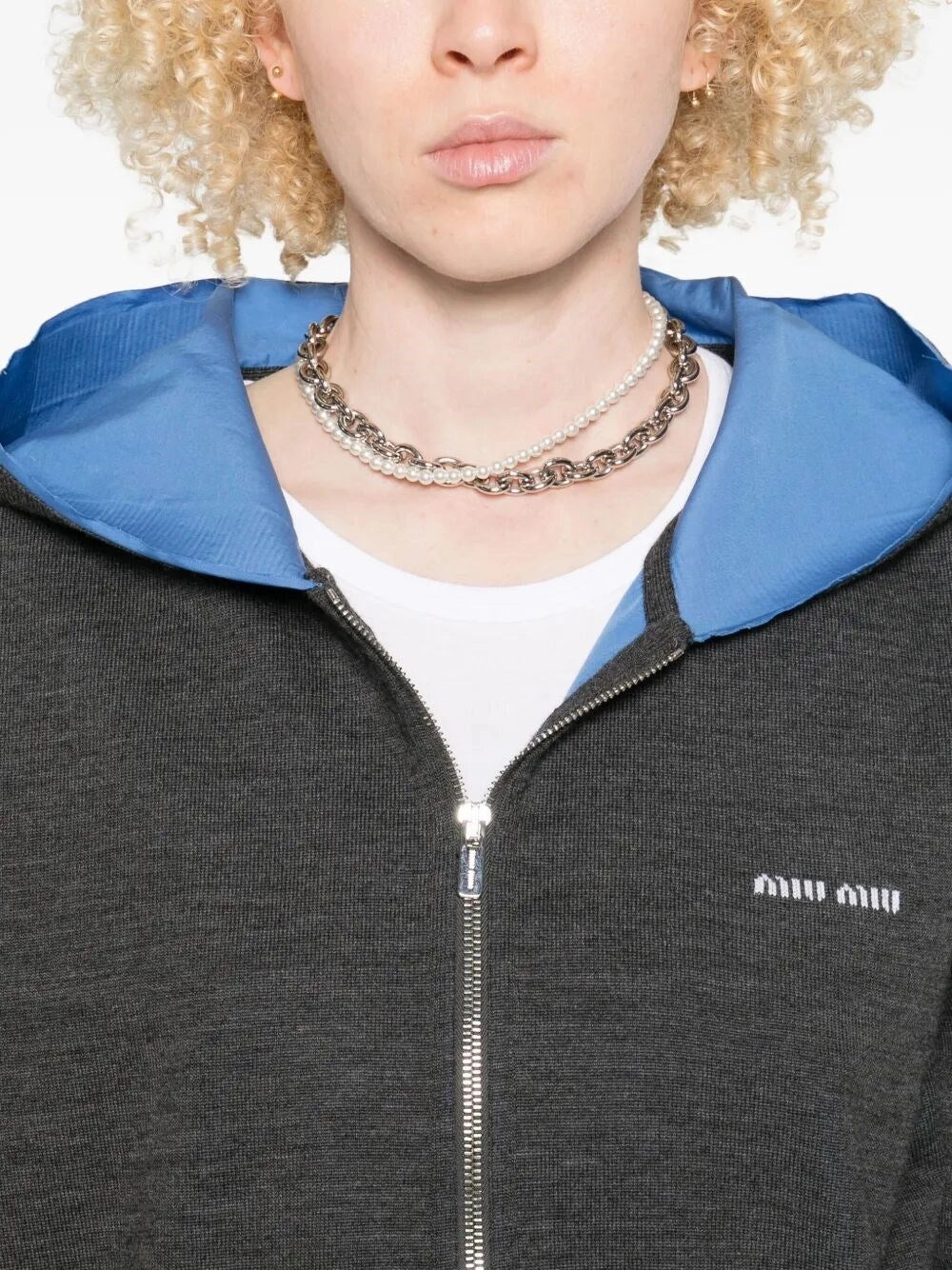 Miu Miu Women Hooded Jacket MIU MIU