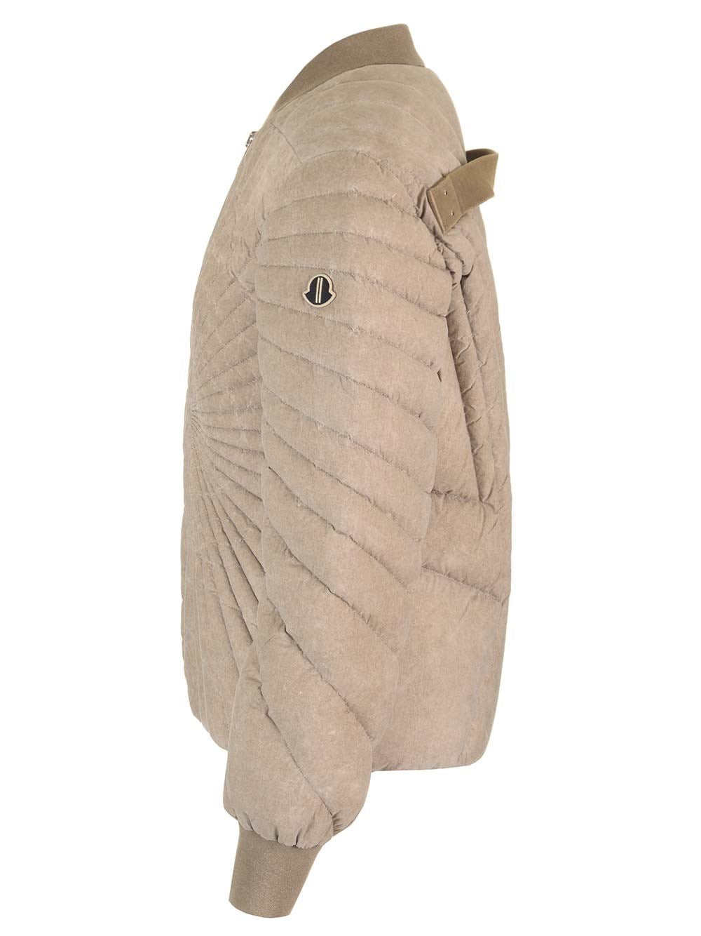 Moncler X Rick Owens Women "Radiance Flight" Down Filled Bomber Jacket MONCLER X RICK OWENS