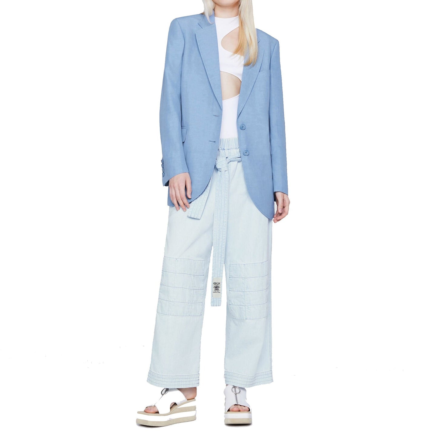 Stella Mccartney Denim Pants Women STELLA MCCARTNEY