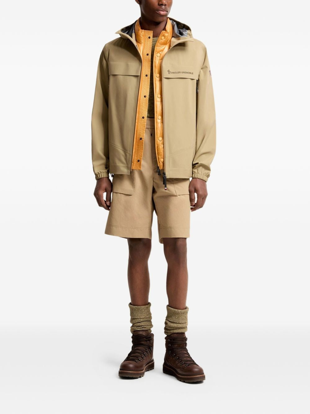 Moncler Grenoble Men Froissé Technical Shorts MONCLER GRENOBLE