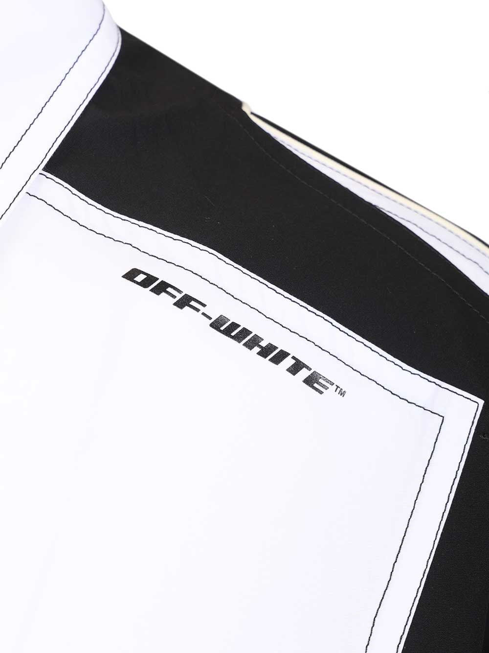 Off-White Men Race Logo Shirt OFF-WHITE