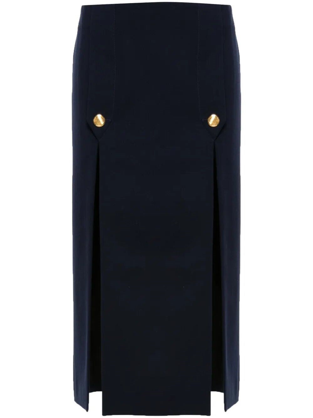 Chloe' Women Wool Midi Skirt CHLOE