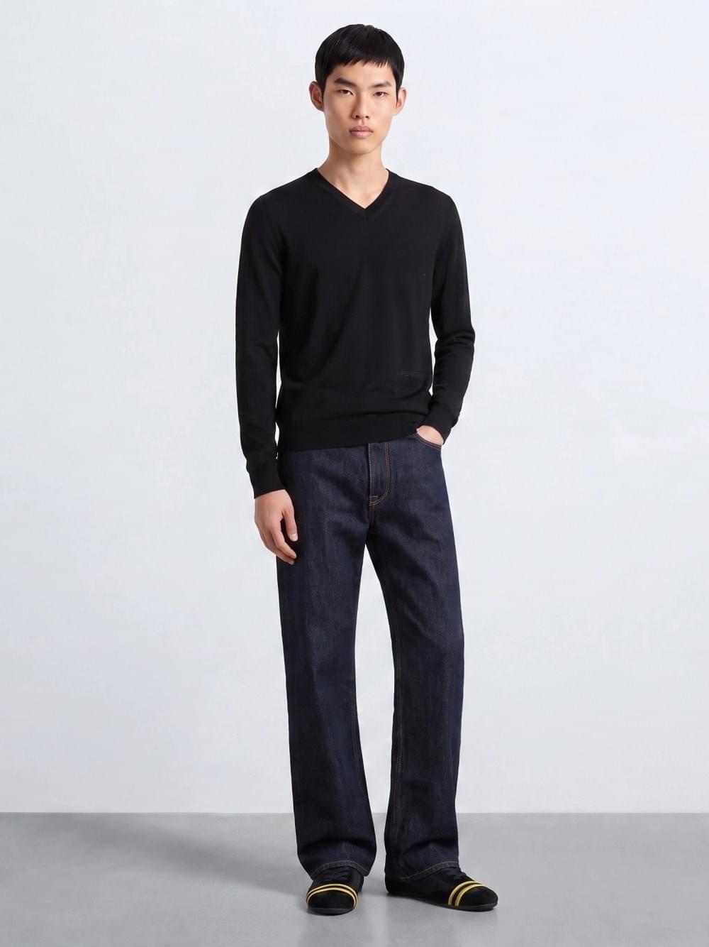 Fendi Men Merino Wool Sweater FENDI