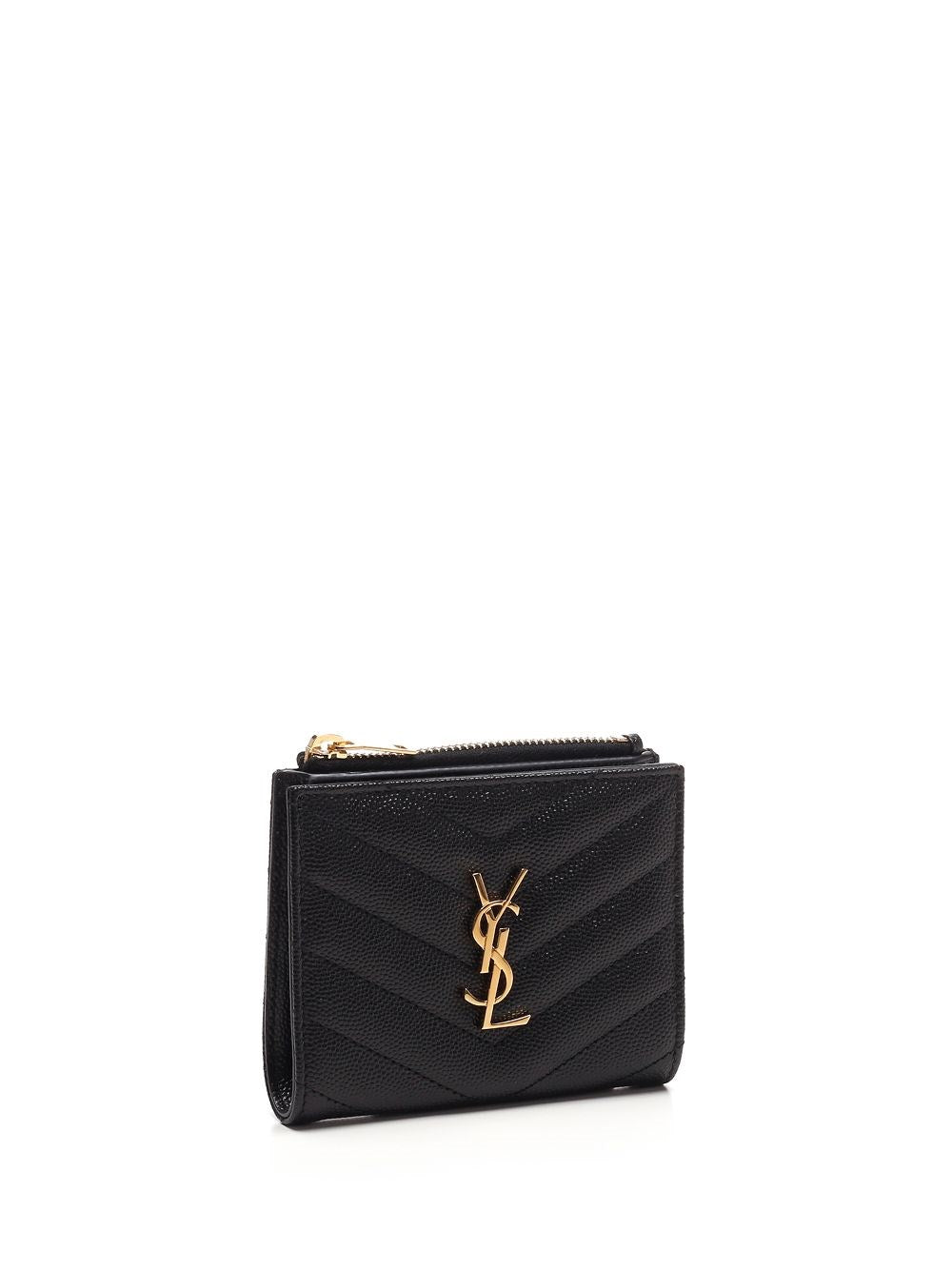 Saint Laurent Women "Cassandre" Bi-Fold Wallet SAINT LAURENT