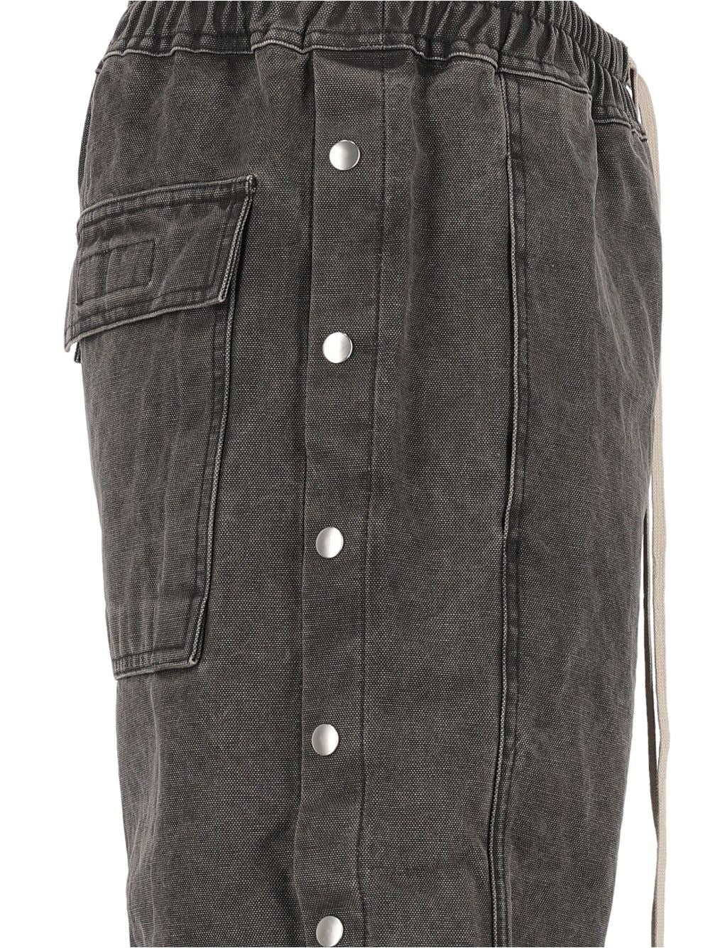 Rick Owens Drkshdw Men Straight-Leg Cotton Canvas Pusher Shorts RICK OWENS