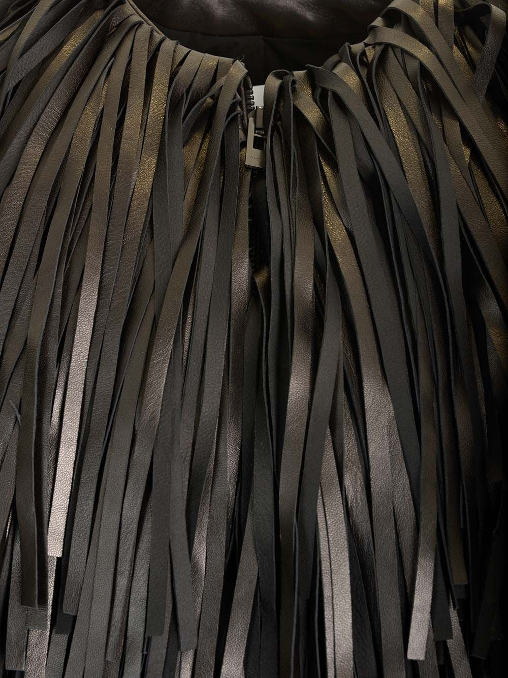 Alaïa Women Fringed Bomber Jacket ALAIA