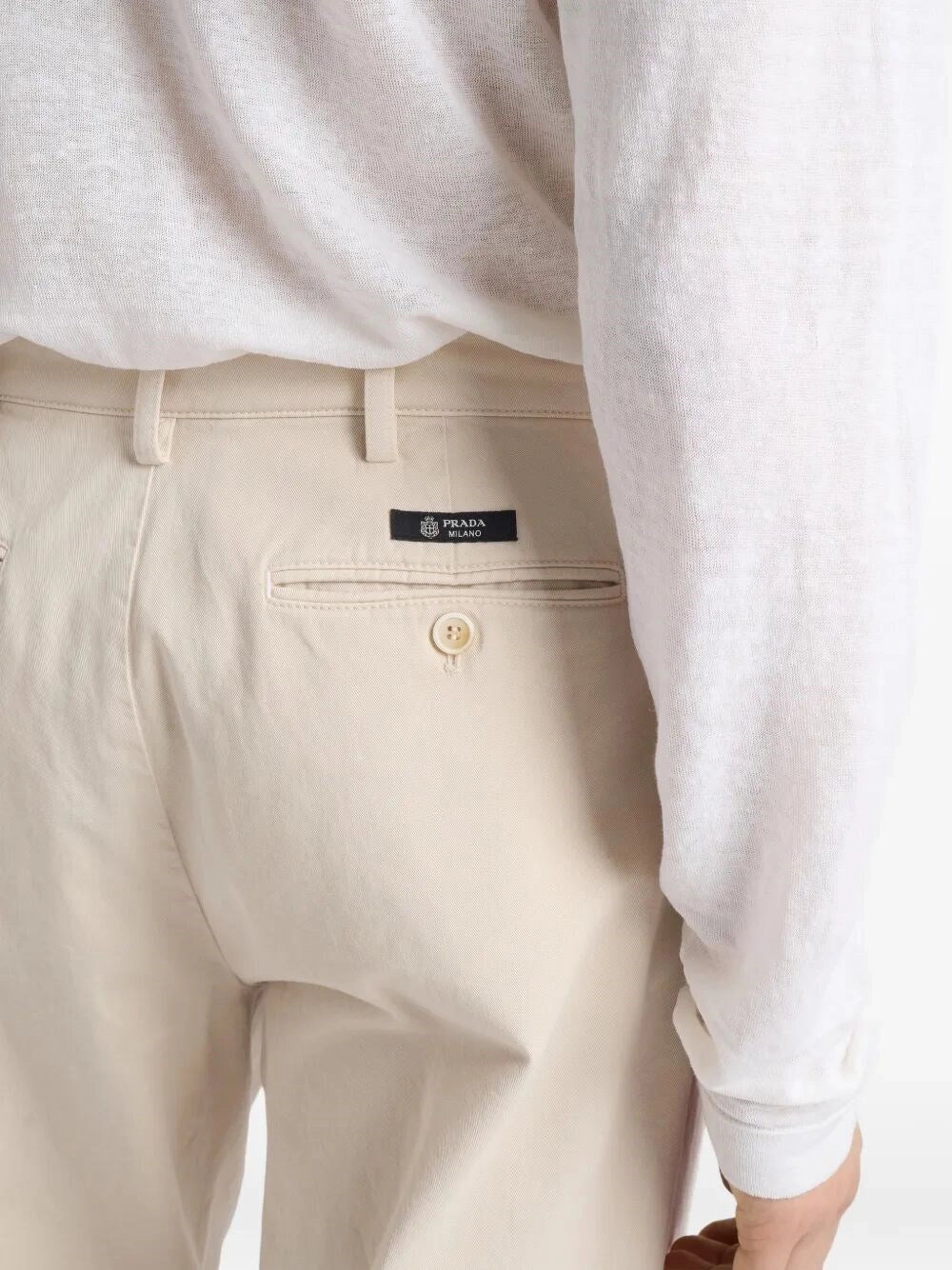 Prada Men Cotton Pants PRADA