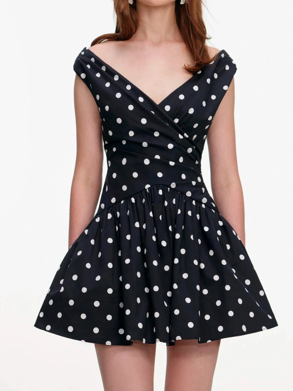 Self-Portrait Women Polka Dot Mini Dress SELF-PORTRAIT