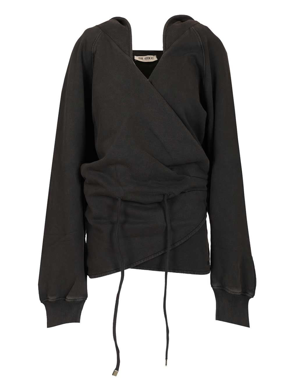 The Attico Women Jersey Sweatshirt Dress