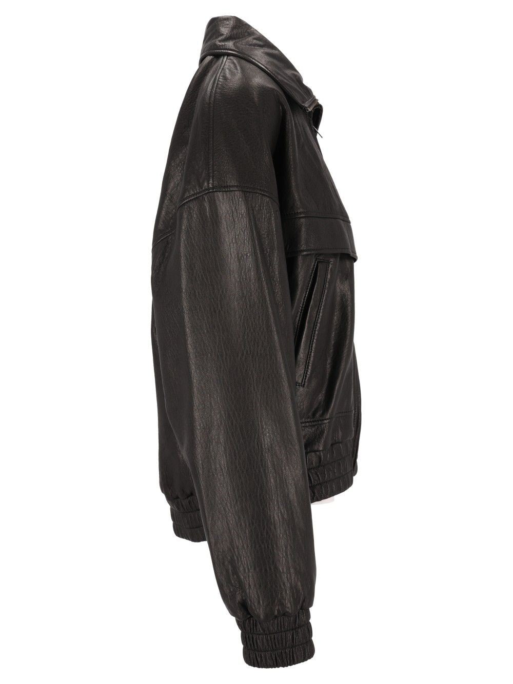 Saint Laurent Men Balloon Lambskin Jacket SAINT LAURENT