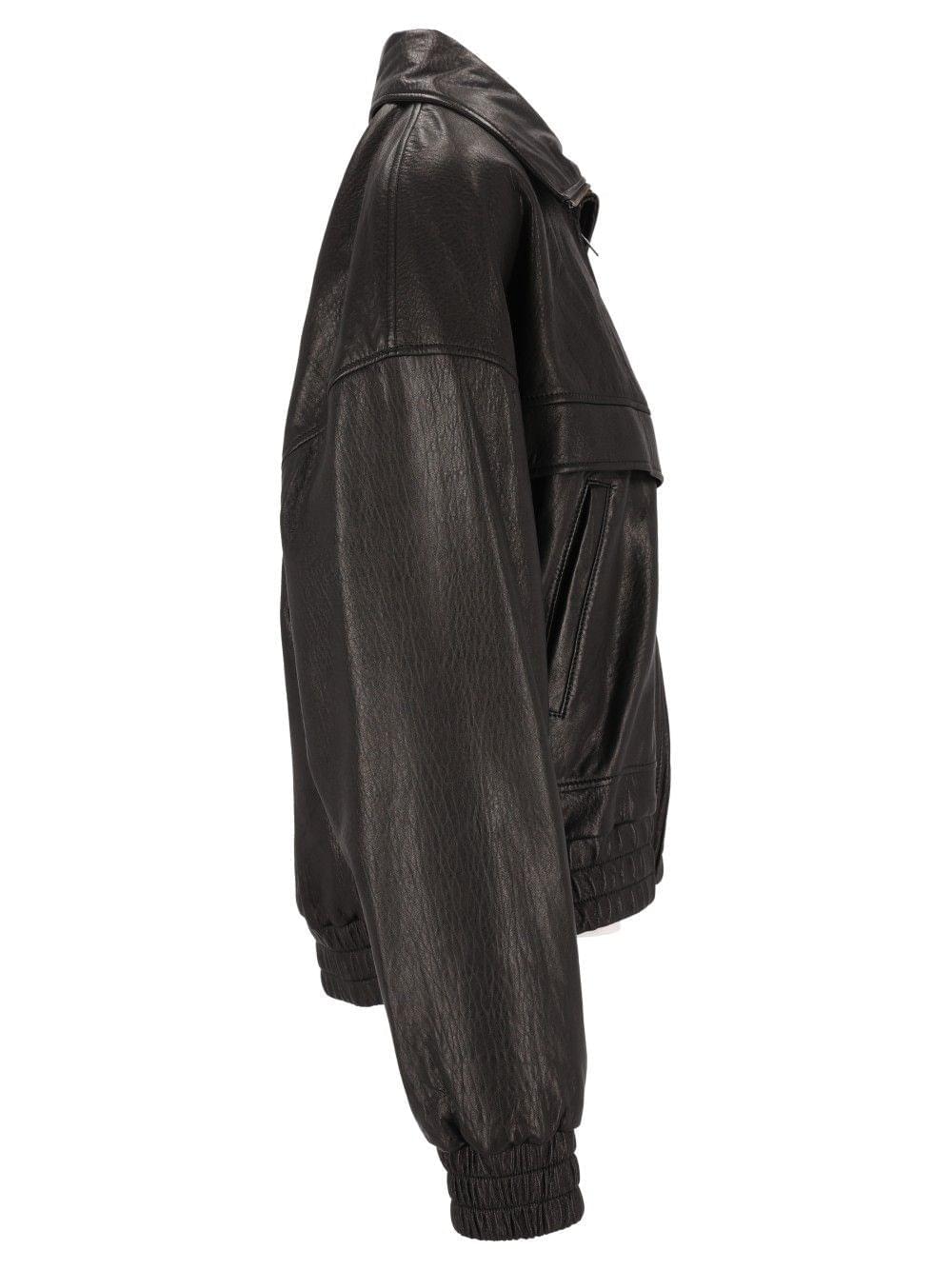 Saint Laurent Men Balloon Lambskin Jacket SAINT LAURENT