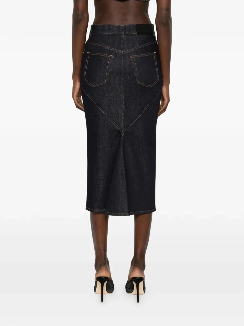 Givenchy Women `Kick Back` Denim Skirt GIVENCHY