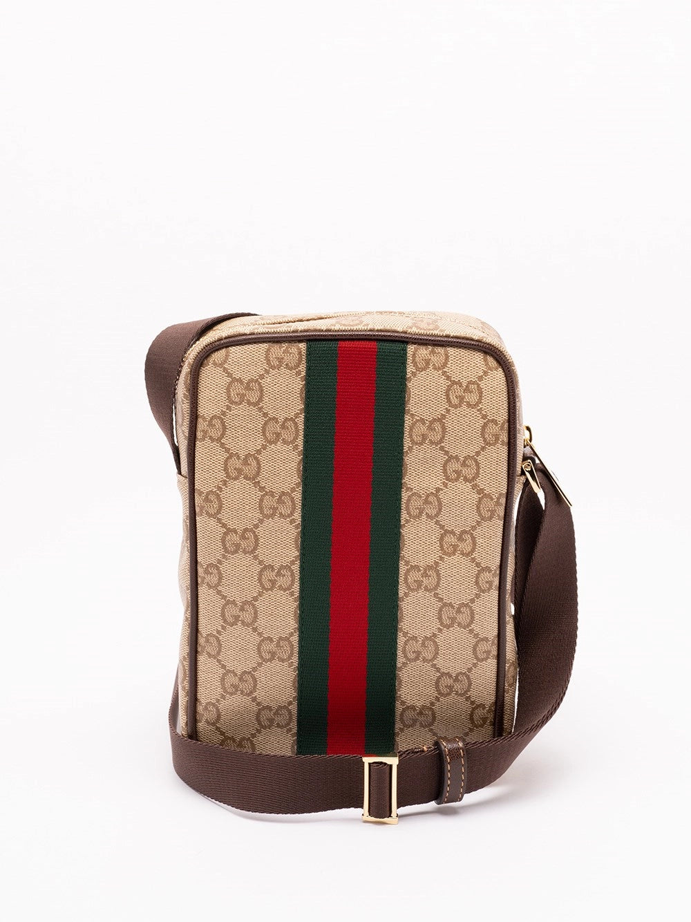 Gucci Men `Gg Coated Web` Crossbody Bag GUCCI