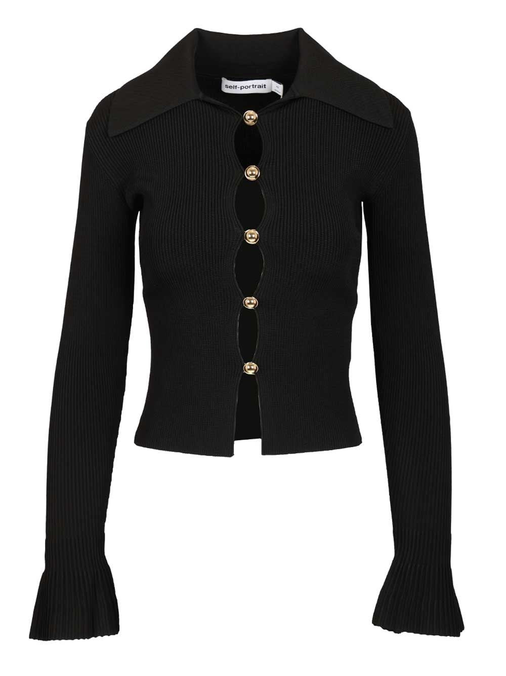 Self-Portrait Women Button-Up Sweater SELF-PORTRAIT