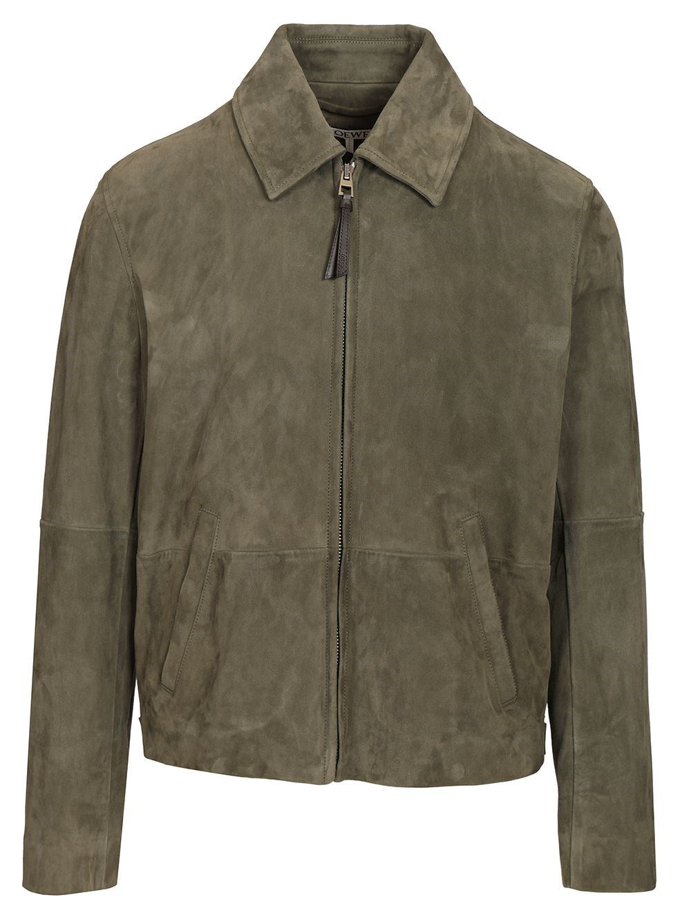 Loewe Men Lightweight Suede Lambskin Jacket LOEWE