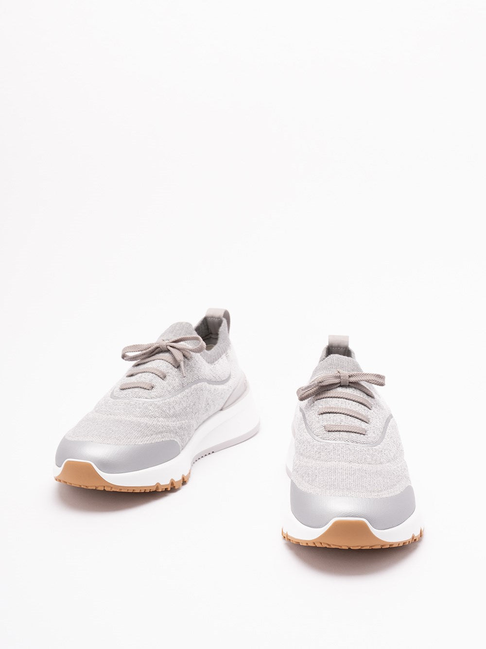 Brunello Cucinelli Men Techno Cotton Knit Sneakers BRUNELLO CUCINELLI
