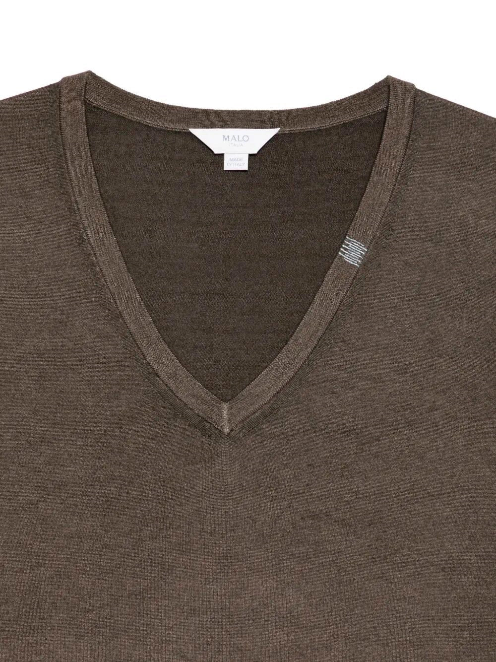 Malo Women Cashmere V Neck MALO